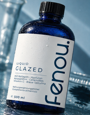 GLAZED Flasche – Ocean Skin Longevity Shot (Platzhalter)