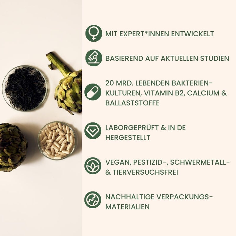 fenou Infographik Vorteile flora pro