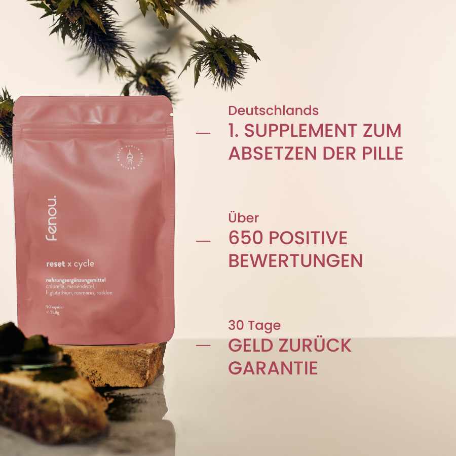 fenou reset beutel mit inhaltsstoffen